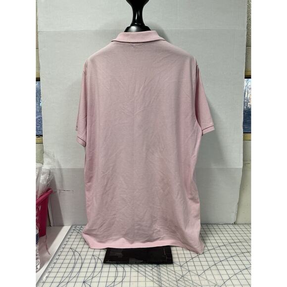 Ralph Lauren Men's Classic Short Sleeve Polo Shirt Pink XL Embroidered - Picture 4 of 10